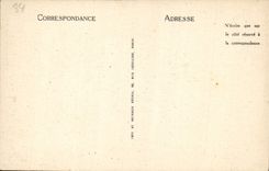 Paladar interior de Avignon de la POSTAL de la VENDIMIA de la manera cubierta de los papas