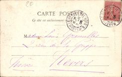 POSTAL Córcega de la VENDIMIA el taladro De Vizzavona