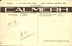 Islas sanguinarias de Córcega Ajacio de la POSTAL de la VENDIMIA