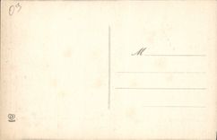 VINTAGE POSTCARD Mountains of Castelet close Ax the Thermal baths pillars of ground with stone Vicinity hat of the young ladies