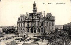 CPA Limoges Hotel De Ville