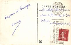 La POSTAL Limoges de la VENDIMIA tiende un puente sobre marcial Saint de la revolución y del viaducto