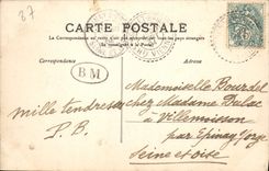 CPA St Bonnet Briance Vue Generale