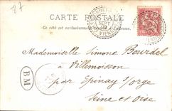 VINTAGE POSTCARD Church De Solignac Close Limoges