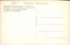 VINTAGE POSTCARD Hot Acute Hydropathic establishment