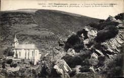 CPA Cantal Chaudesaigues Paysage Sur Le Cirque de Montagnes