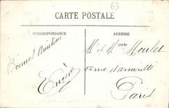 CPA le sommet du Puy de Dome apres la tourmente