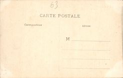 CPA L'Auvergme La Bourboule Vue D'ensemble vers la roche des fees