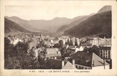 CPA Le Mont Dore Vue Generale