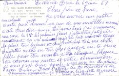 CPM L'Auvergne Ses Lacs Guery Serviere Pavin La Cassiere Chambon Aydat Gour de Tazenat Lac Chambon