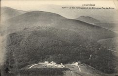 CPA L'Auvergne Le Col De Ceysset Et Les Domes Au Puy de Dome