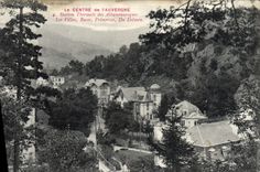 VINTAGE POSTCARD the Center De I' Auvergne Thermal spa Of Albuminuric the villas Russian Primerose Of the Dolmen