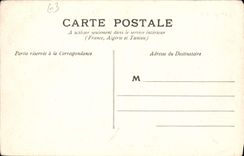 CPA La Bourboule La roche des fees Le grand Hotel et l'hotel de l'etablissement