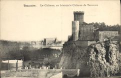 CPA Beaucaire Le Chateau Au Lointain Le Chateau De Tarascon