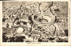 CPA Arles Arene Et Theatre