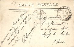 CPA Port De Bouc La Rade Bateau