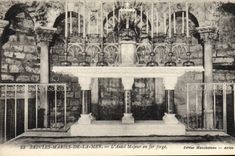 CPA Saintes Maries De La Mer L'Autel Majeur En Fer Forge