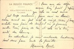 CPA Aix En Provence Vue generale