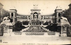 CPA Marseille Palais De Longchamp