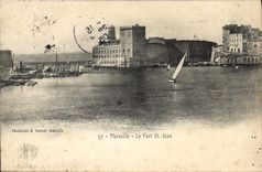 CPA Marseille Le Fort St Jean
