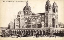 CPA Marseille La Cathedrale
