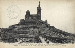 CPA Basilique De Notre Dame De La Garde Marseille