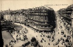 CPA Marseille Rue De La Republique