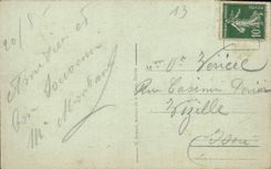 CPA Marseille Le Chateau D'if Au Clair De Lune