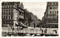 CPA Marseille Le quai des Belges et la Cannebiere 