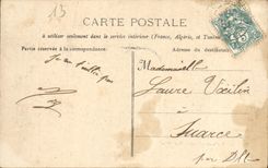 CPA Marseille La Bourse et les Jardins 