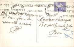 CPA Marseille La Quai du Port et Rue de la Republique Tramway Bateaux