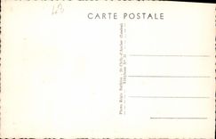 VINTAGE POSTCARD the Lake Sarrans the old people's home of incurable of Deveze directs by the nun franciscaines