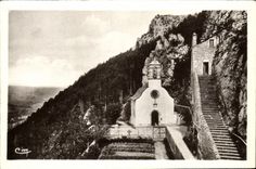 CPA Mende Ermitage St Privat et Sommet du Mont Mimat