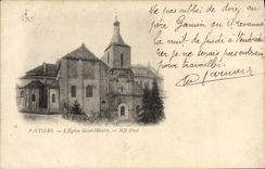 CPA Poitiers L'Eglise Saint Hilaire 