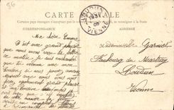 CPA Poitiers La Grotte du Jardin de Blossac Enfants