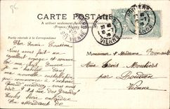 CPA Poitiers Place d'Armes 