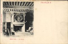 CPA Chatellerault le Hotel Sully Le Salon 