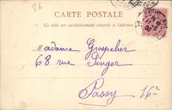 CPA Poitiers Nef de l'Eglise Sainte Radegonde 