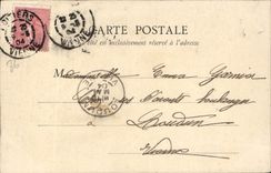 CPA Poitiers Hotel de Ville Grand escalier d'honneur