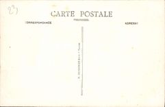 VINTAGE POSTCARD Crozant Ruins of the Castle