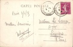VINTAGE POSTCARD Brive the Castle of Enval