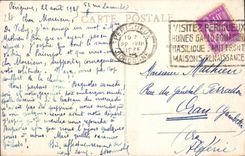 CPA Perigueux Vue generale Avion