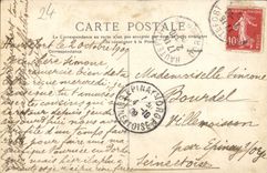 VINTAGE POSTCARD Hautefort View