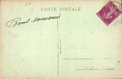 CPA Station Prehistorique des Eyzies Ruines de l'ancien chateau feodal 