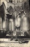 CPA Narbonne Eglise St Just Interieur