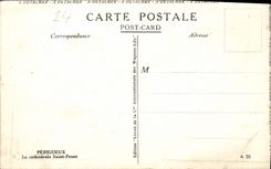 CPA Perigueux La Cathedrale Saint Front 