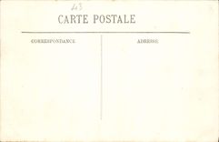 VINTAGE POSTCARD Puy Platform of the Rock of Crow