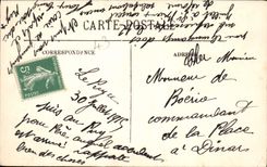 La POSTAL Puy Musee Crozatier de la VENDIMIA lucha con el cuadro de Panessot de la puerta de Ford