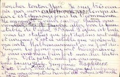 VINTAGE POSTCARD Abbeville Church Saint Paul Retable of the XV E century