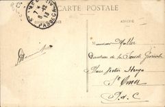 VINTAGE POSTCARD Amiens the Cathedral Three Porches